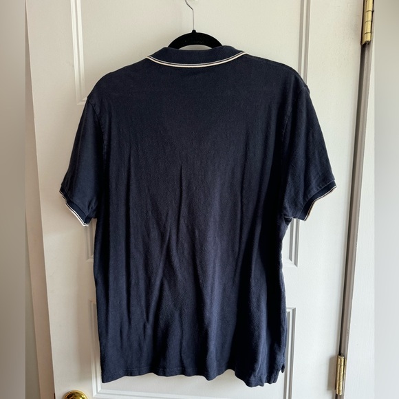 Navy J Crew cotton polo - Picture 3 of 3